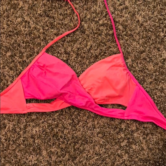 Pink/orange PiNK bathing suit top - Picture 1 of 4